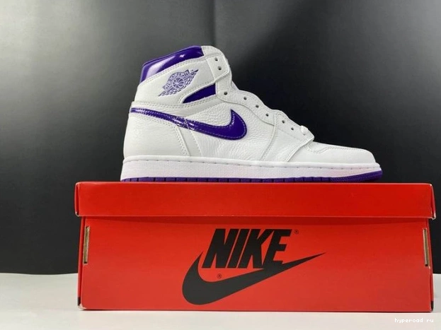 1 JORDAN HIGH PURPLE AIR COURT CD0461-151 RETRO 0604